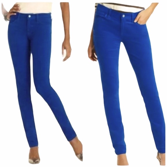 LOFT Pants - LOFT Modern Skinny Corduroy Pants in Royal Blue